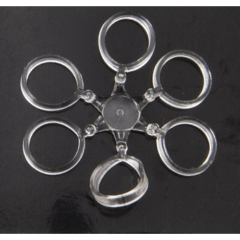 Anaconda gumové krúžky Invisible Bait Bands 10 mm 18 ks