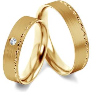 SAVICKI Сватбени халки: злато, плоски. 5 мм - savicki - 3 254,50 лв