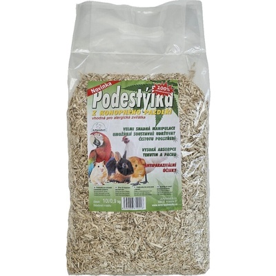 PETFOOD Podestýlka z konopného pazdeří 10 l