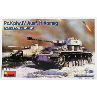 Miniart Krupp H Vomag Vojenský tank jún 1943 / 1:35