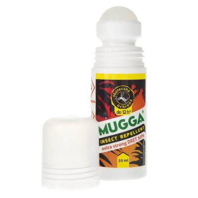 Mugga Roll-On 50% DEET, repelent proti hmyzu - 50 ml