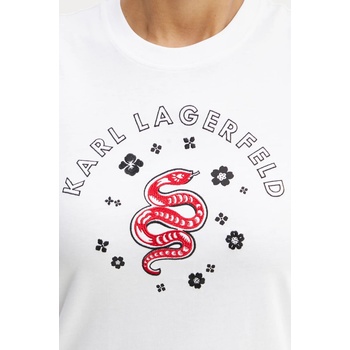 Karl Lagerfeld Памучна тениска Karl Lagerfeld (A1W17090)