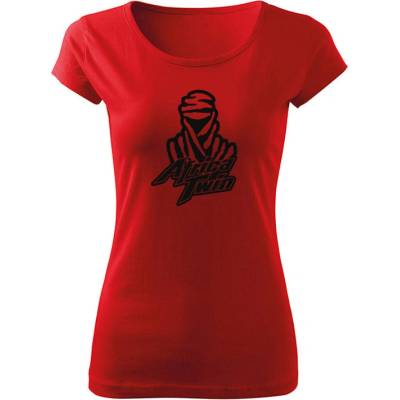 Tričko Dakar Africa Twin dámske tričko Červená Čierna