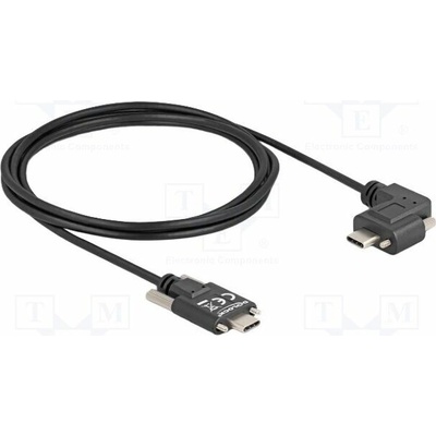 Delock 80957 USB 2.0 USB C vidlice USB C konektor 90° vlevo/vpravo