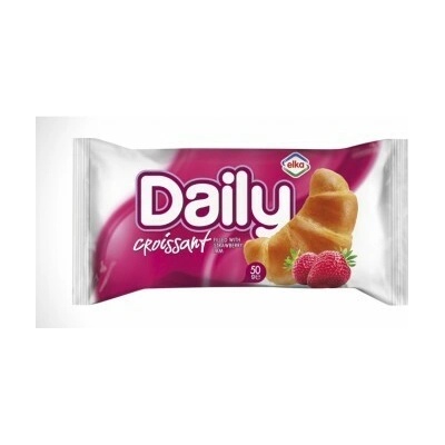 Elka Croissant s jahodovou nápňou 50 g