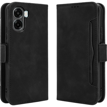 OPPO Кожен Калъф Портфейл за Oppo A6x 5G / A6x 4G - Множество Слотове, Джоб за Банкноти, Двоен Магнит, Свалящ се Държач, Вкл. Протектор - 5 Цвята