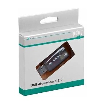 Goobay MicroConnect USB - Soundcard 2.0 Win2000, XP, Vista, Win 7