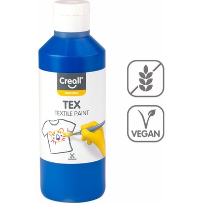 Creall Tex textilní barva 250 ml modrá – Zboží Dáma