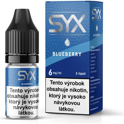 Syx Classic Blueberry 10 ml 12 mg