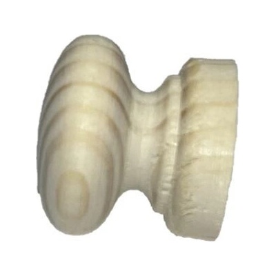 dřevěná knopka, úchytka SIN24 smrk broušená – Zboží Mobilmania