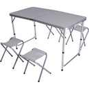 ROJAPLAST Kempingový stôl a 4 stoličky XH120604