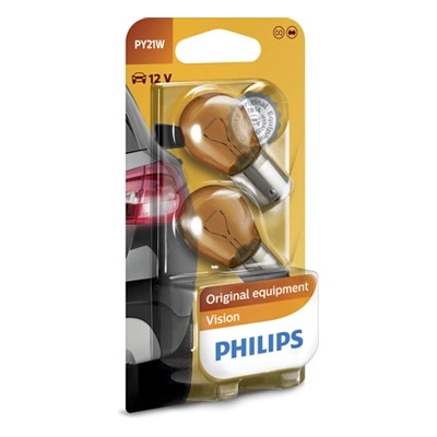 Philips Крушка, мигач philips py21w, 12v, 21w, 2 бр
