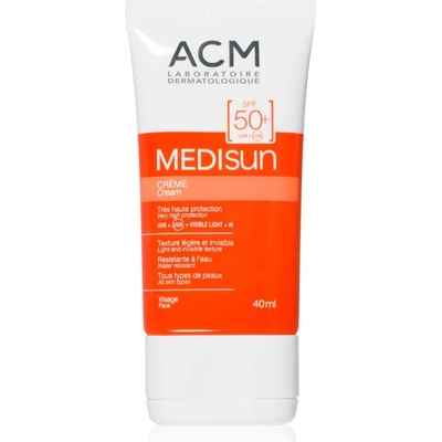 ACM Medisun Водоустойчив слънцезащитен крем за лице SPF 50+ 40ml
