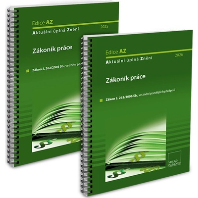 Zákoník práce pro rok 2026