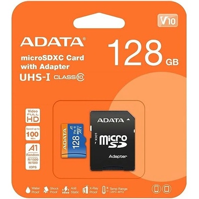 Adata Premier MicroSDXC 128GB AUSDX128GUICL10A1-RA1