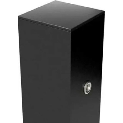 JARMEX Sloupek pro brány/branky GENUA RAL 9005 černý 100 x 100 x 2200 mm