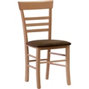 ITTC Stima Siena s čalouněným sedákem Tmavě Hnědá / Lux camel 2