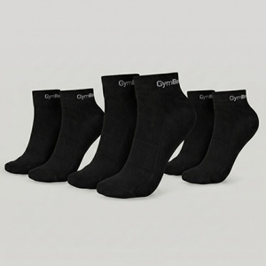 GymBeam Чорапи Quarter 3Pack Black XL