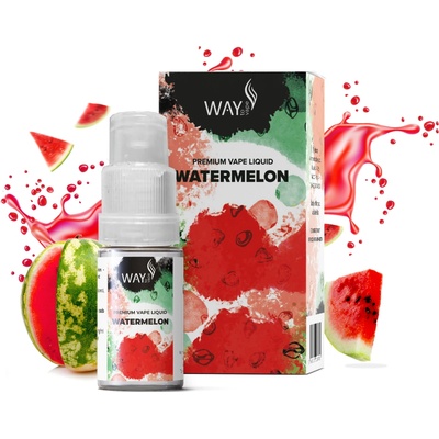 WAY to Vape Watermelon 10 ml 12 mg
