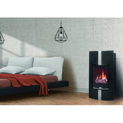 Volně stojící plynová krbová kamna KARMA DECORE, 5,0 kW, odtah přes zeď, ZP, věčný plamínek