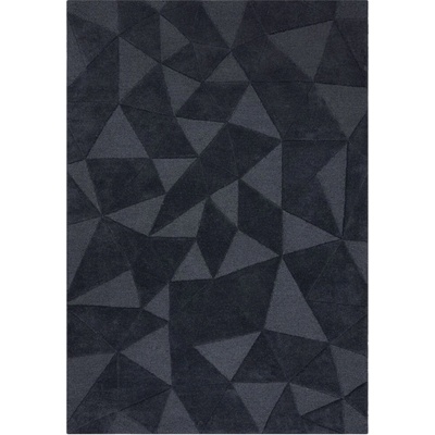 Flair Rugs Moderno Shard Charcoal čierny