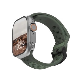 UAG UAG Civilian Silicone каишка за Apple Watch 42 / 44 / 45 / 46 / 49mm, зелен