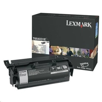 Lexmark T654X31E тонер касета Оригинал Черен (T654X31E) (T654X31E)