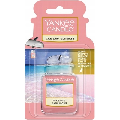 Yankee Candle Pink Sands gelová visačka
