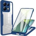 Techsuit Калъф за Xiaomi Redmi Note 13 Pro 5G / Poco X6 + калъф - Techsuit - ColorVerse 360 Series - Син