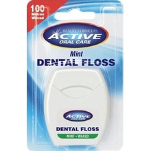 Beauty Formulas Active Oral Care Dental Floss Mint Waxed 100 m