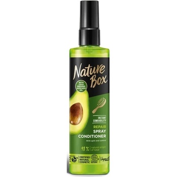 Nature Box Avocado Oil balzam pre poškodené vlasy v spreji 200 ml