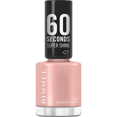 Rimmel London 60 Seconds Super Shine lak na nehty 8 ml – 109 Evening Sand