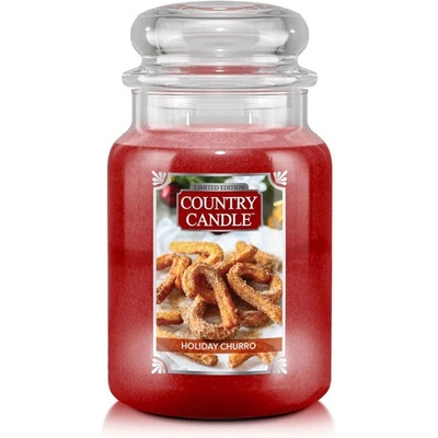 Country Candle Holiday Churro 652 g