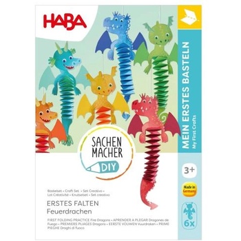 HABA Креативен комплект Сгъване на хартия Огнени дракони (2013241)