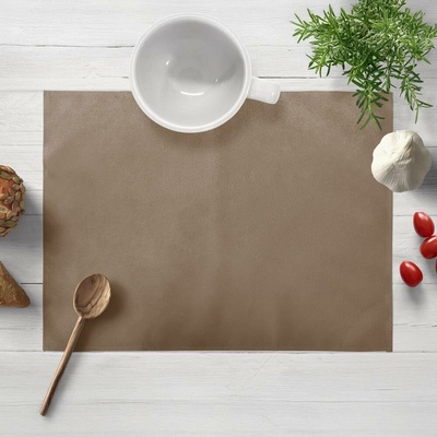 Biante Sametové prostírání Velvet Premium SVP-034 Kávově hnědé 35x45cm