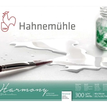 Hahnemühle harmony akvarelový blok 300 GR M2 lisovaný za tepla 12 listov 30 x 40 cm