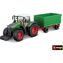 Bburago Fendt 1050 Vario se sklápěcí vlečkou
