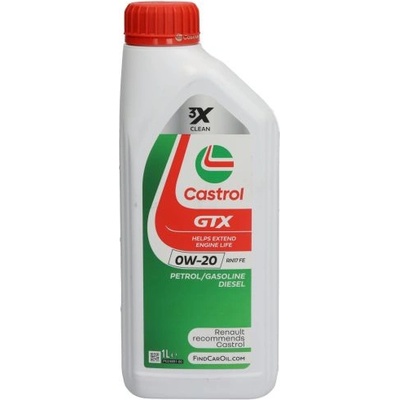 Castrol GTX RN17 Fe 0W-20 1 l