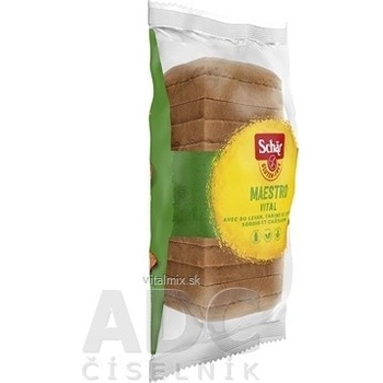 Schär maestro vital chlieb bezgluténový kysnutý viaczrnný krájaný 350 g