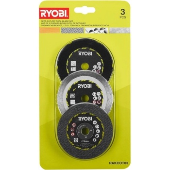 Ryobi RAKCOT03 Sada 3ks kotoučů do okružní pily RCT18C
