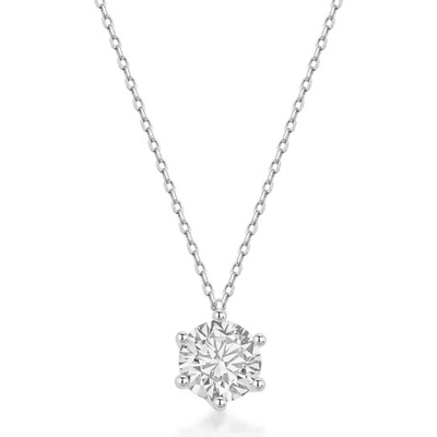 Sofia Diamonds Zlatý náhrdelník s laboratórnym diamantom LABGPD22215WG