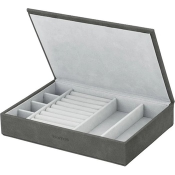 Blomus Кутия за бижута Blomus Sahla, размер M, сив цвят (68322)