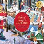 Laurence King Пъзел Laurence King от 1000 части - Коледа за любителите на книги (9781399625500)