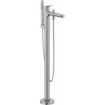 Duravit Wave - Смесител за вана с монтаж в пода, матирана неръждаема стомана WA5250000070 (WA5250000070)