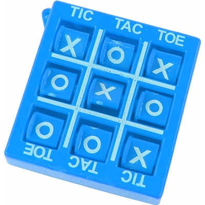 Lean Toys Hra Tic-Tac-Toe 4,5 cm modrá