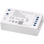 Ultralux Smart 2.4G RF WIFI димер за едноцветна LED лента 4x4A, 192W (12V), 12-24V DC (SSWFSC) - ledportal