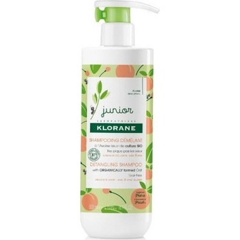 KLORANE Шампоан за разресване - праскова, Klorane Junior Detangling Shampoo Peach Aroma 500 ml