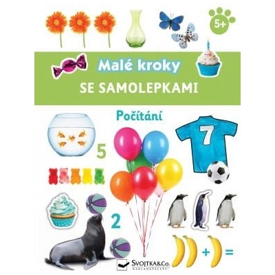 POČÍTÁNÍ MALÉ KROKY se SAMOLEPKAMI