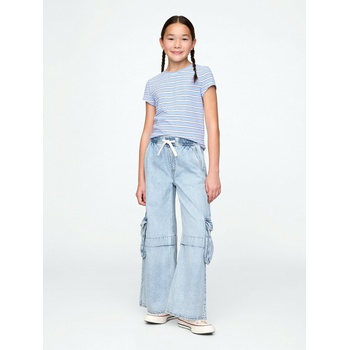 GAP Детски дънки Baggy Cargo UltraSoft GAP GAP | Sin | Момичешки | 104/110