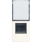 Vimar 30339.13B UTP Розетка Netsafe Linea, RJ45, Cat. 6, 1M, White, (VM30339.13B)